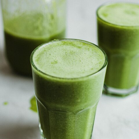 Sunflower Microgreen Smoothie