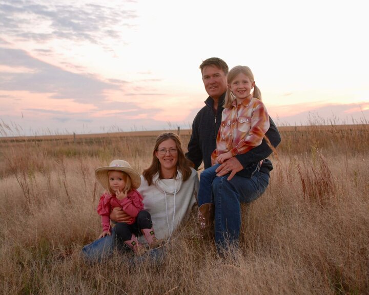 Forrest and Jessica and their family
